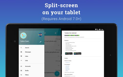 Twidere 4.1.8. Скриншот 9