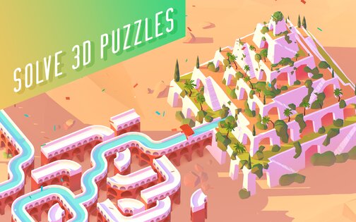 Акведуки – головоломка с водой 1.4.21. Скриншот 1