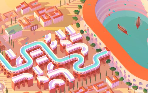 Акведуки – головоломка с водой 1.4.21. Скриншот 3