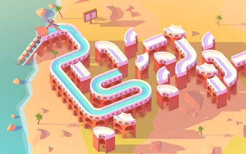 Акведуки – головоломка с водой 1.4.21. Скриншот 15