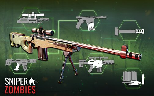 Sniper Zombies 1.61.0. Скриншот 2