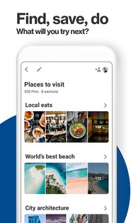 Pinterest Lite 1.8.0. Скриншот 4