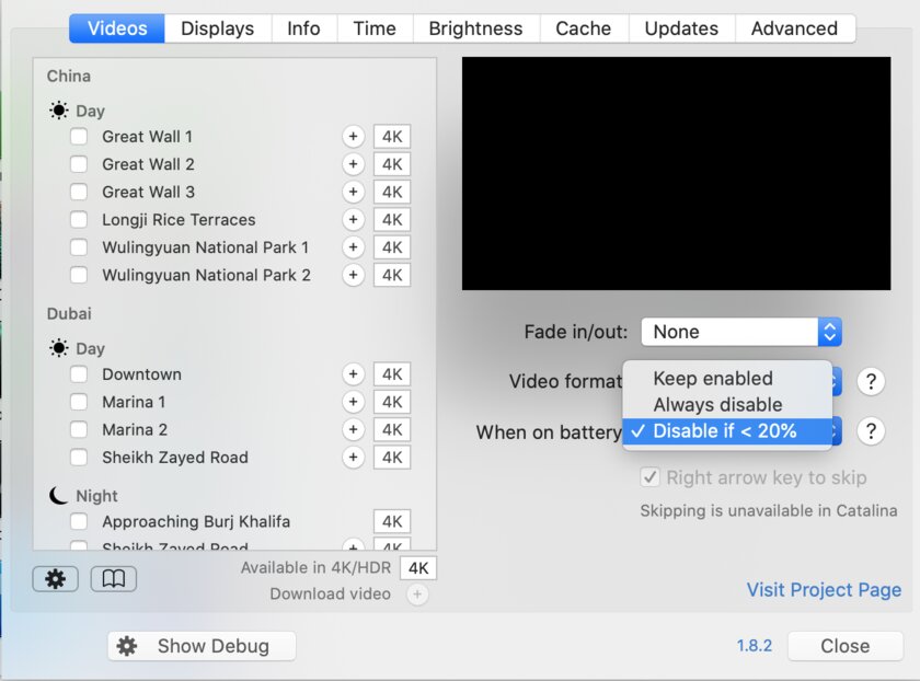Как установить видео на экран блокировки macOS без программы SaveHollywood