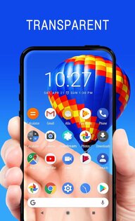 Прозрачный экран живые обои 1.2.28. Скриншот 1