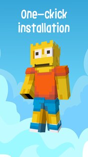 Скины мультиков MCPE 1.0. Скриншот 3