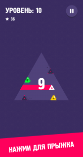 Triangle Jump Hero 1.01. Скриншот 1