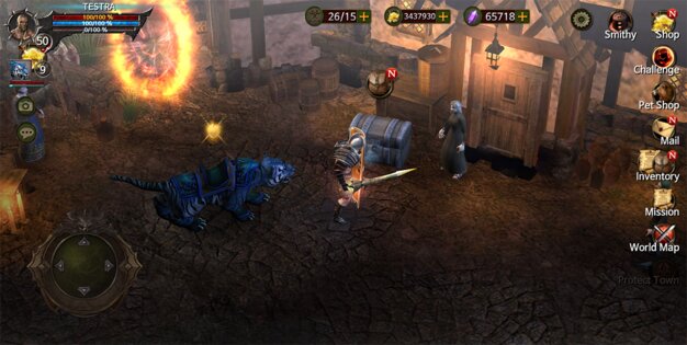 BloodWarrior Heroes 1.9.8. Скриншот 1