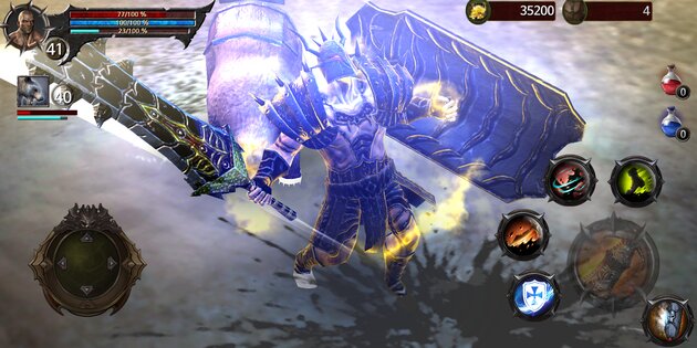BloodWarrior Heroes 1.9.8. Скриншот 3