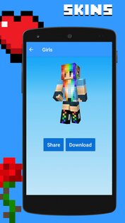 Скины Девочек 💙 MCPE 2.0. Скриншот 4