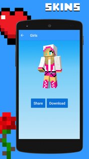 Скины Девочек 💙 MCPE 2.0. Скриншот 5