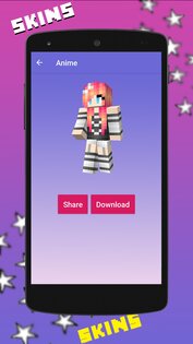 Скины Анимэ MCPE 4.0. Скриншот 3