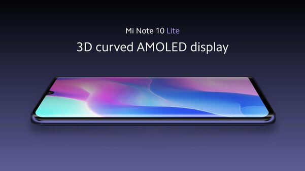 Вышел Xiaomi Mi Note 10 Lite со сканером в дисплее и квадрокамерой