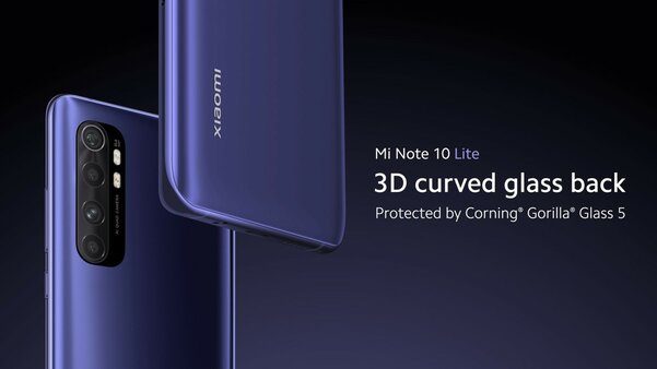 Вышел Xiaomi Mi Note 10 Lite со сканером в дисплее и квадрокамерой