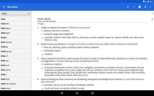 WordWeb 6.01. Скриншот 7
