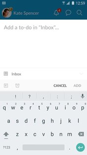 Wunderlist 3.4.21. Скриншот 3