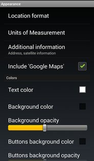 GPS Widget 1.5.1. Скриншот 6