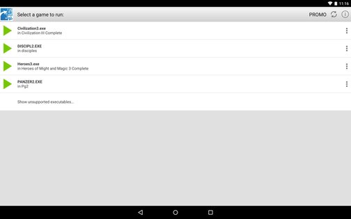 ExaGear Strategies 3.5.0. Скриншот 2