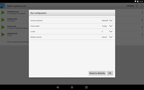 ExaGear Strategies 3.5.0. Скриншот 4