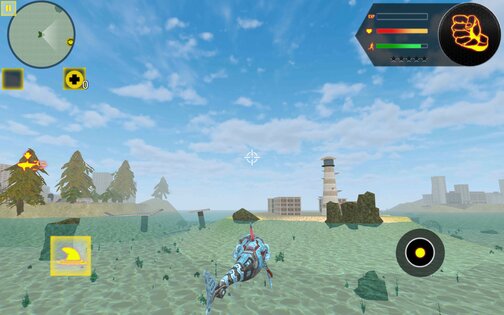 Robot Shark 2 2.0.1. Скриншот 4