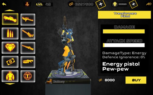 Robot Shark 2 2.0.1. Скриншот 7