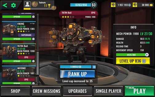 Robots Battle Arena 1.20.0. Скриншот 11