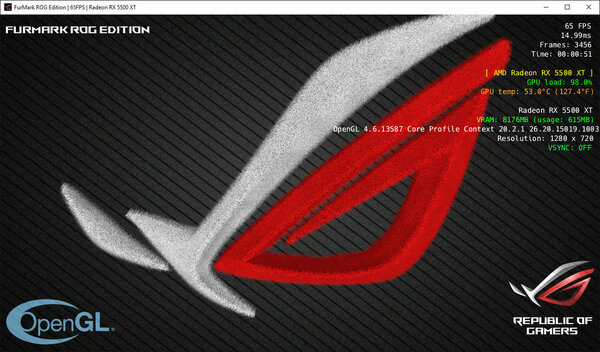 «Красный» для всех: обзор ASUS ROG Strix AMD Radeon RX 5500 XT OC