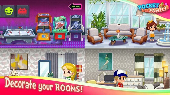 Pocket Family Dreams 1.1.5.43. Скриншот 7