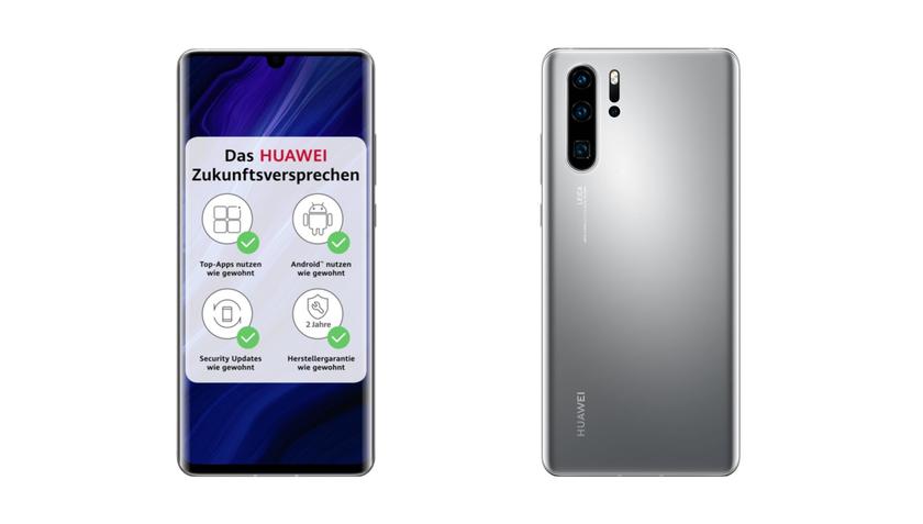 Huawei выпустила новую версию P30 Pro с сервисами Google