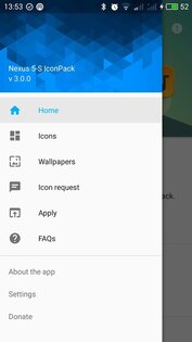 Nexus 5 Squared IconPack 3.1.3. Скриншот 6