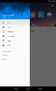 Nexus 5 Squared IconPack 3.1.3. Скриншот 10