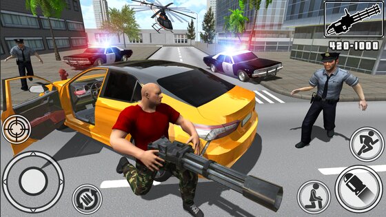 Real Gangster - Crime Game 1.7. Скриншот 1