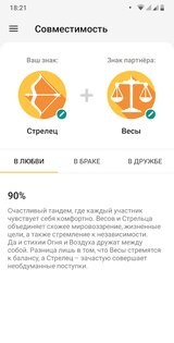 Гороскоп на каждый день 2021 1.2.7. Скриншот 3