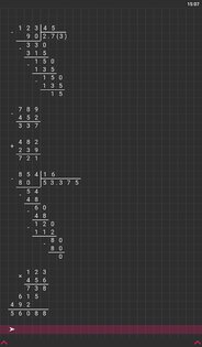 Калькулятор в столбик 1.1. Скриншот 14