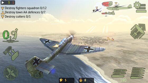 Warplanes: Online Combat 1.6.2. Скриншот 5