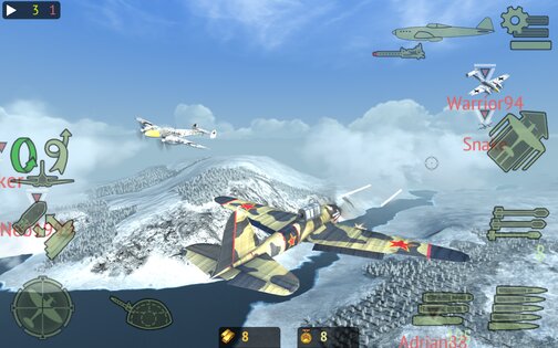 Warplanes: Online Combat 1.6.2. Скриншот 18