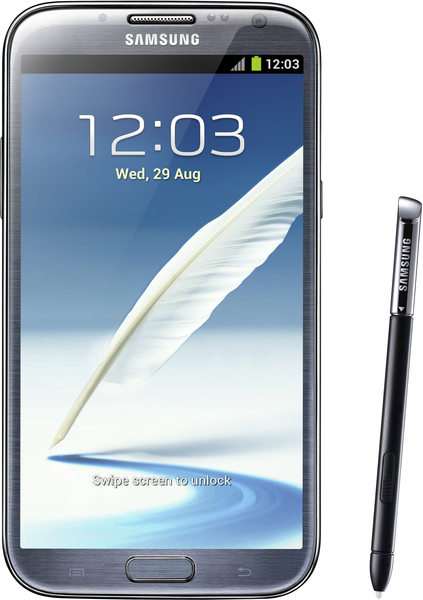 Samsung galaxy note II.