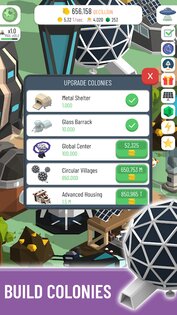 Space Colony Idle 4.0.3. Скриншот 4