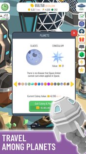 Space Colony Idle 4.0.3. Скриншот 7