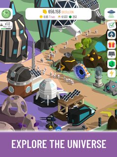 Space Colony Idle 4.0.3. Скриншот 10
