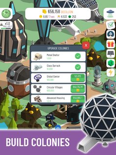 Space Colony Idle 4.0.3. Скриншот 11