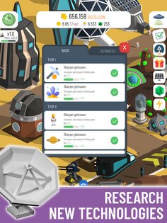 Space Colony Idle 4.0.3. Скриншот 12