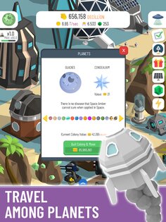 Space Colony Idle 4.0.3. Скриншот 21