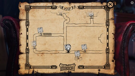 Deathtrap Dungeon: The Interactive Video Adventure 1.0. Скриншот 3