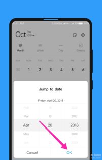 Xiaomi Календарь 17.0.1. Скриншот 3