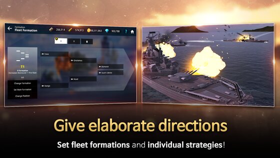 Warship Fleet Command 3.1.3. Скриншот 4