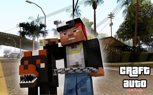 Craft Theft Auto for MCPE 1.2. Скриншот 3