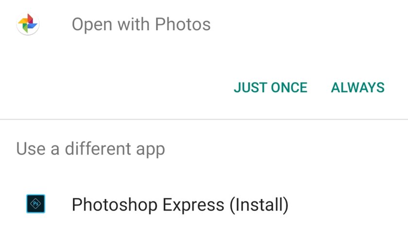 Adobe рекламирует собственные приложения прямо в меню «Поделиться» на Android