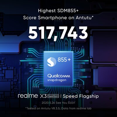 Камерофон Realme X3 SuperZoom неплохо проявит себя в играх