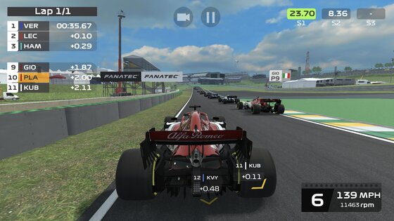 F1 Mobile Racing 5.4.11. Скриншот 4
