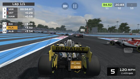 F1 Mobile Racing 5.4.11. Скриншот 7